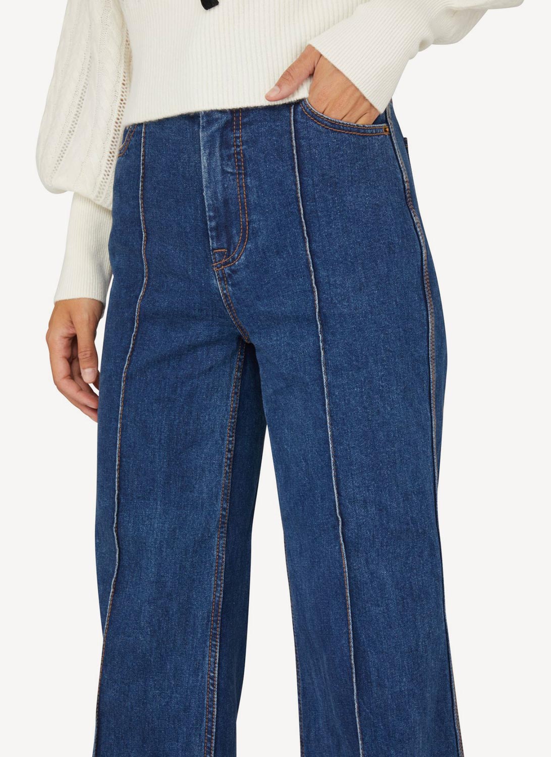 Pantalon - Blue - Femme