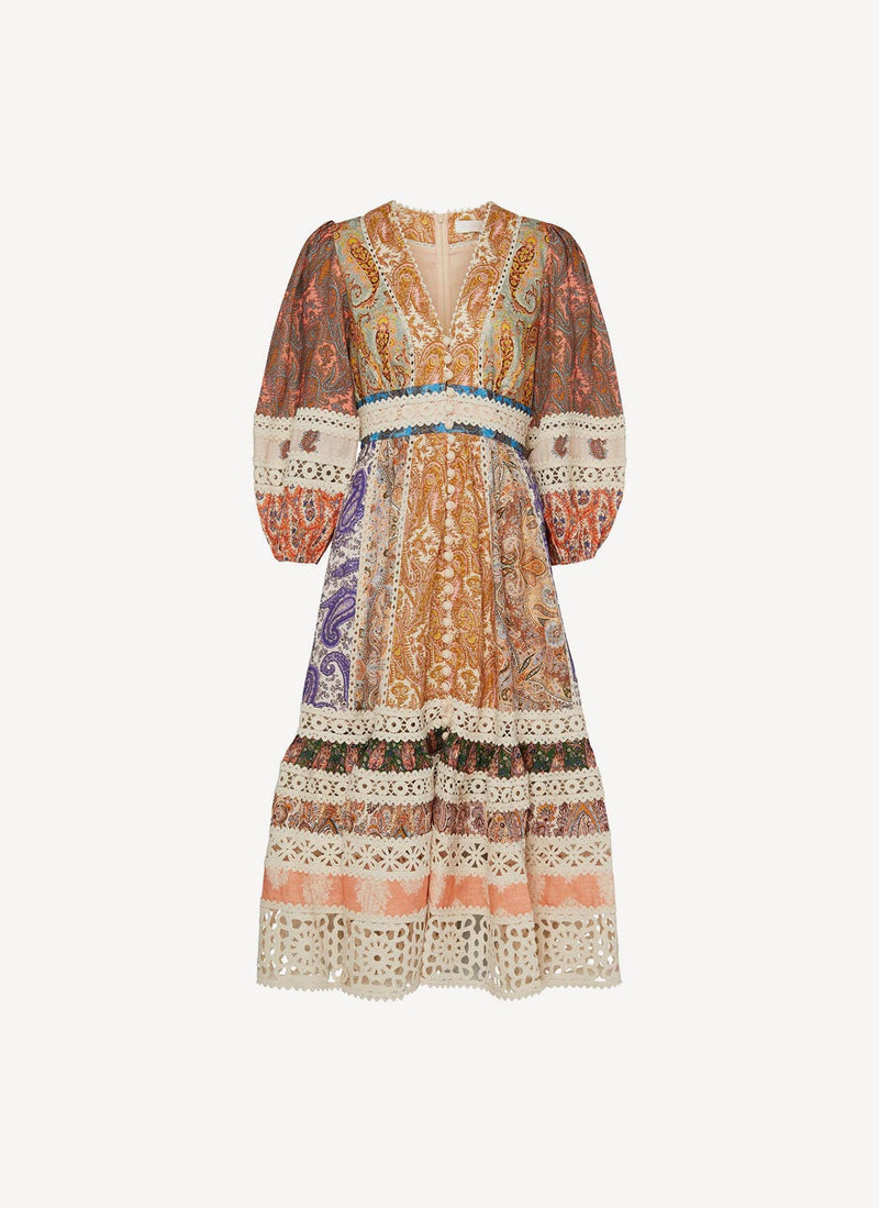 Zimmermann - Robe - Orange - Femme