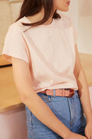 Tee Shirt Zinoute - Guimauve