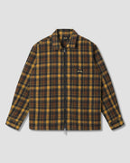Zip Shirt - Acorn Plaid
