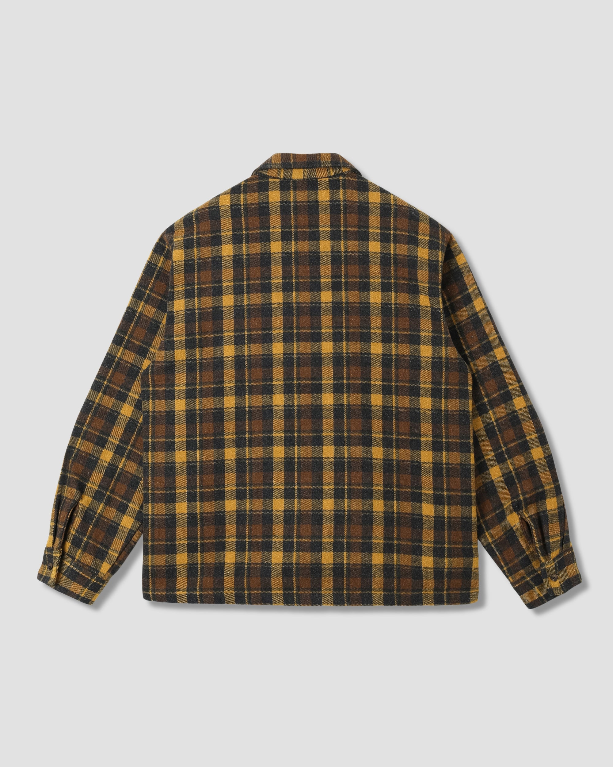 Zip Shirt - Acorn Plaid