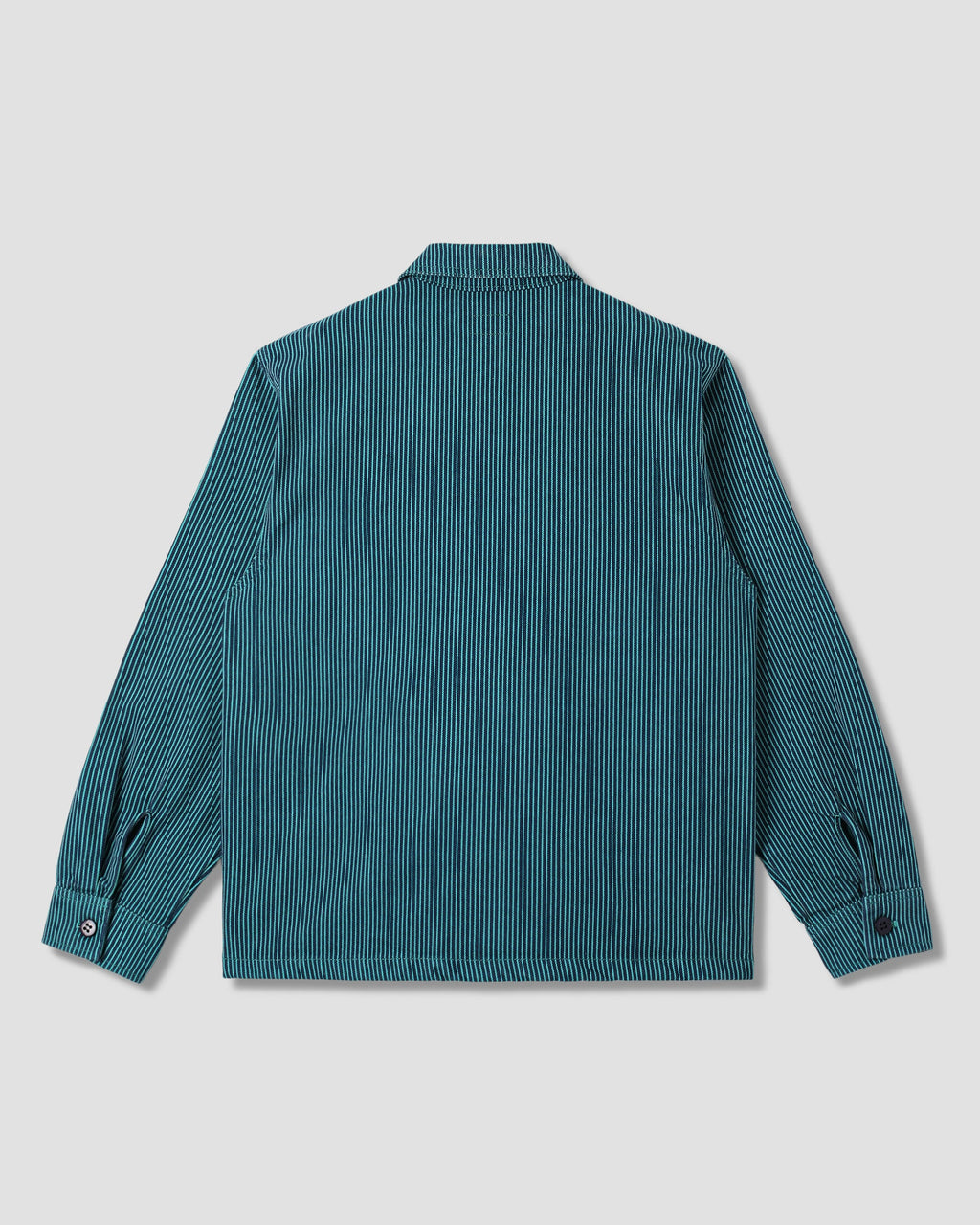 Zip Shirt - Blue/Teal Hickory