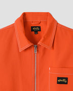 Zip Shirt - Faded Red Bedford
