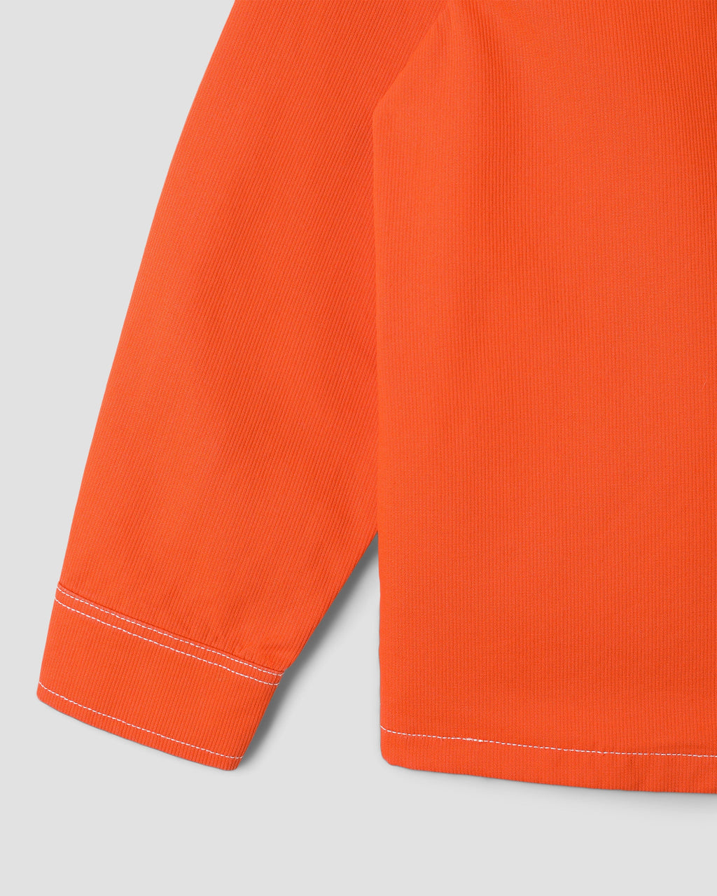 Zip Shirt - Faded Red Bedford