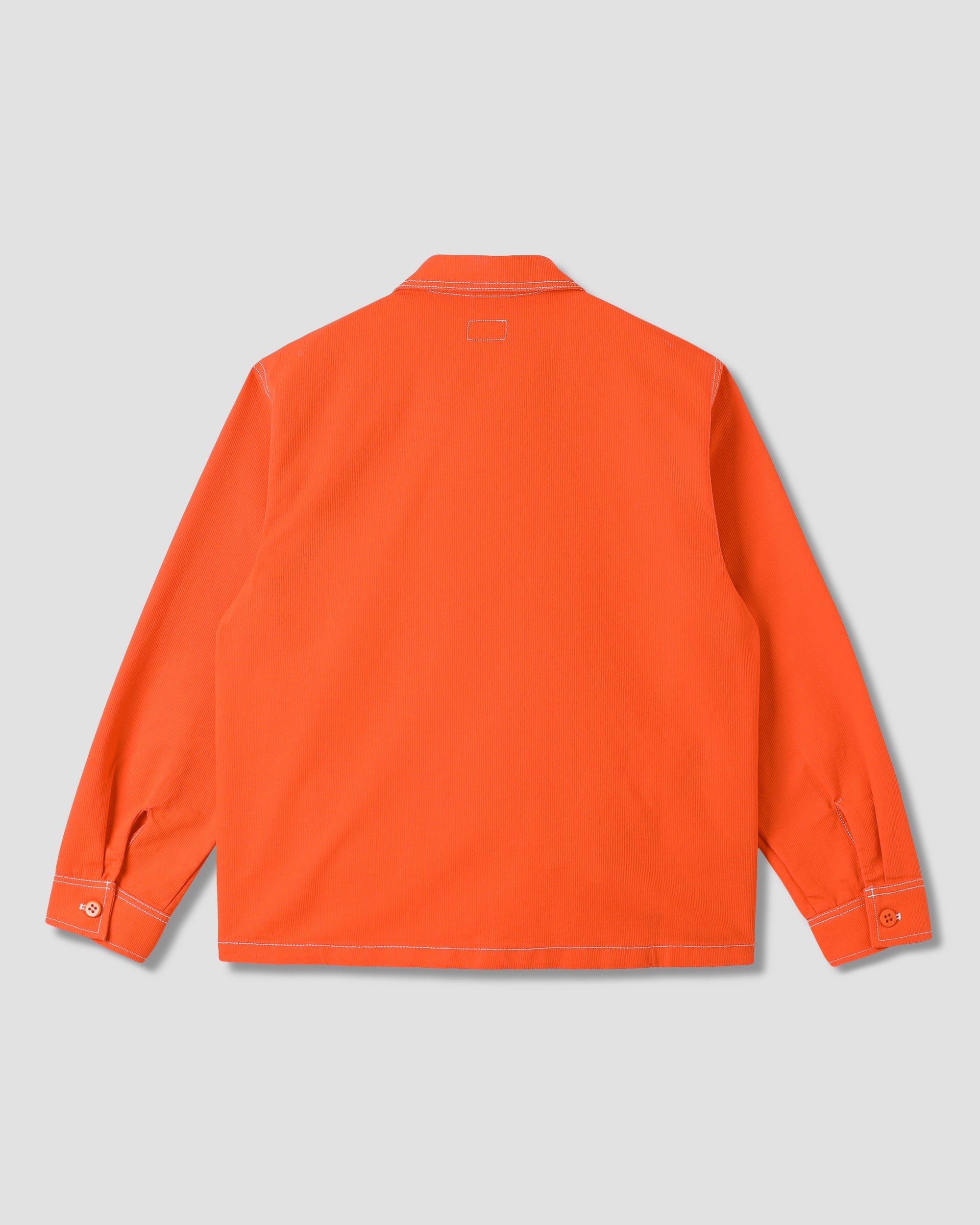Zip Shirt - Faded Red Bedford