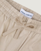 "Linen And Cotton" Arcade Trousers