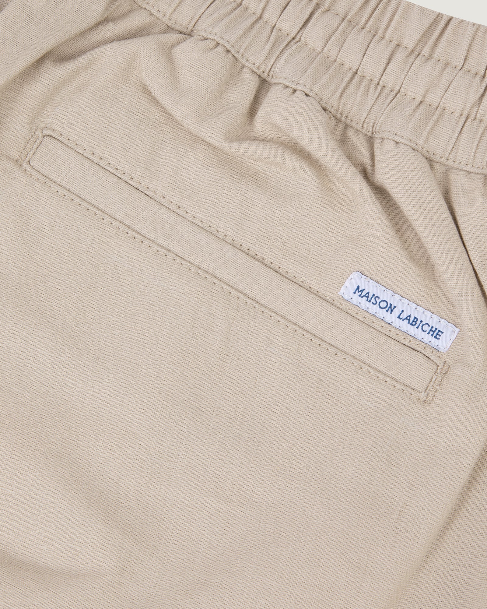 "Linen And Cotton" Arcade Trousers