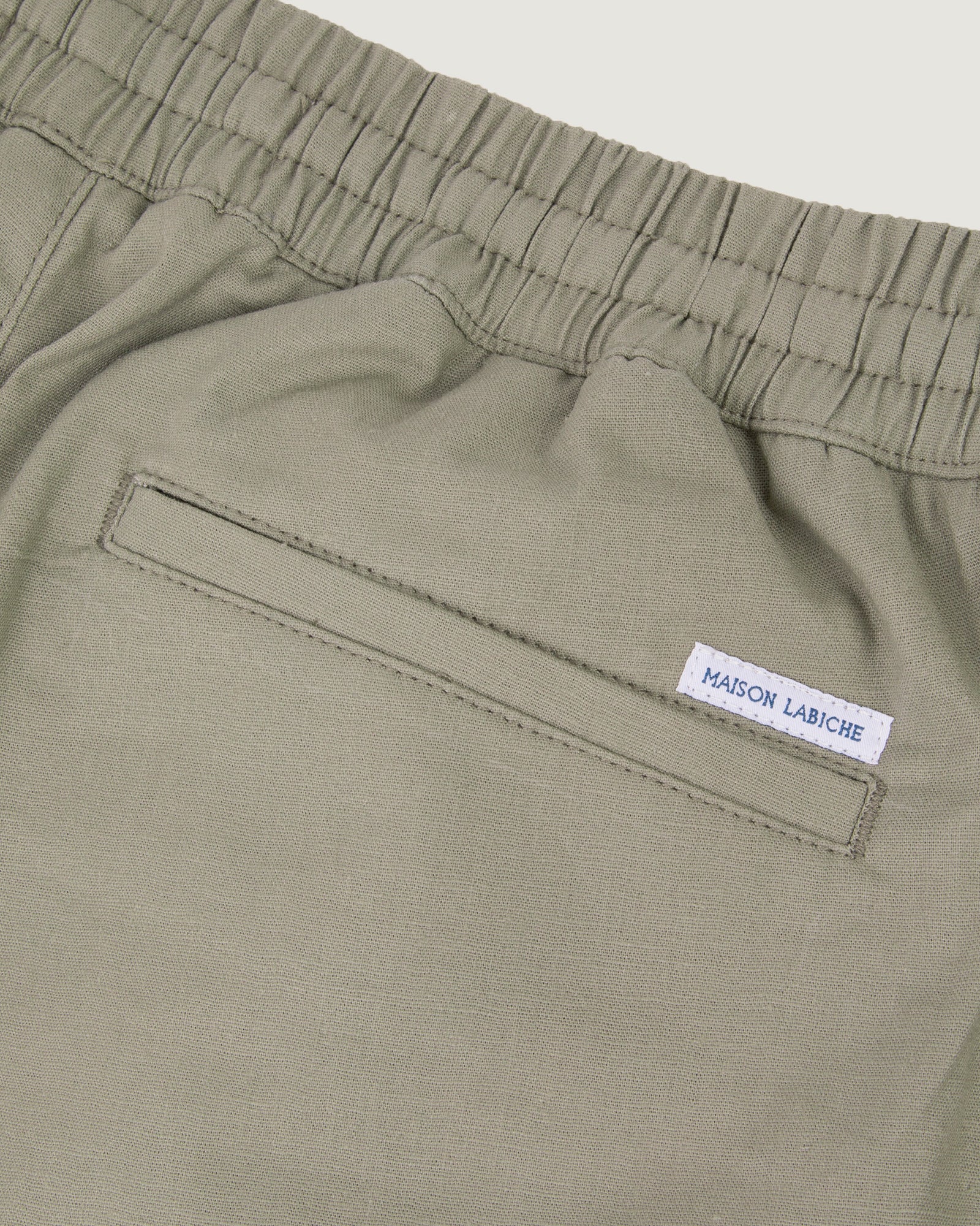 "Linen And Cotton" Arcade Trousers