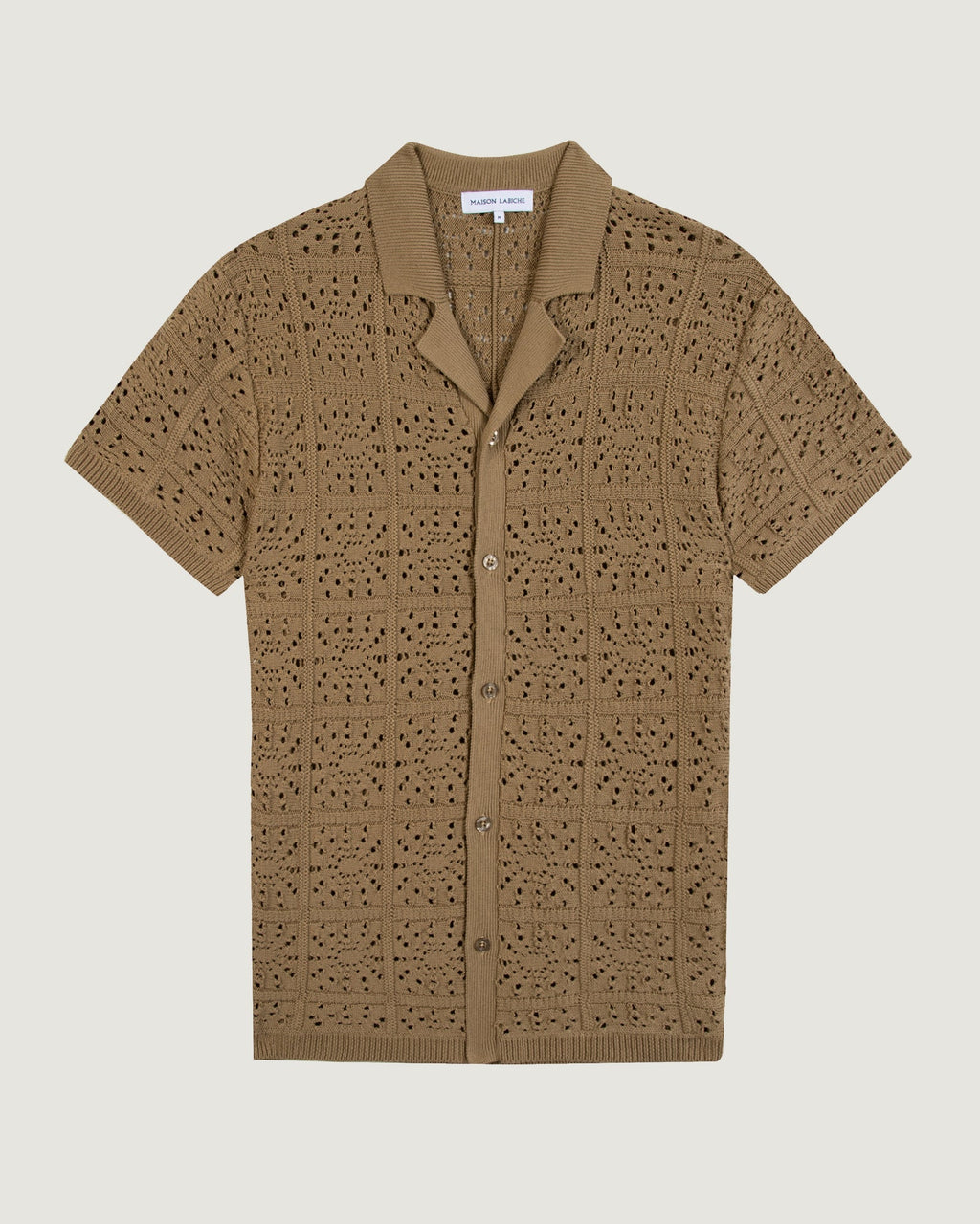 Mosaic "Crochet" Beuret Shirt