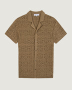 Mosaic "Crochet" Beuret Shirt
