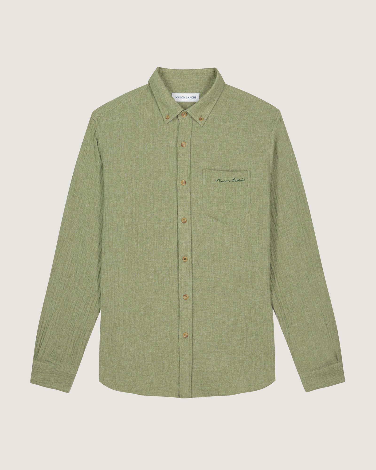 Bonne Graine “Cotton Gauze” Shirt