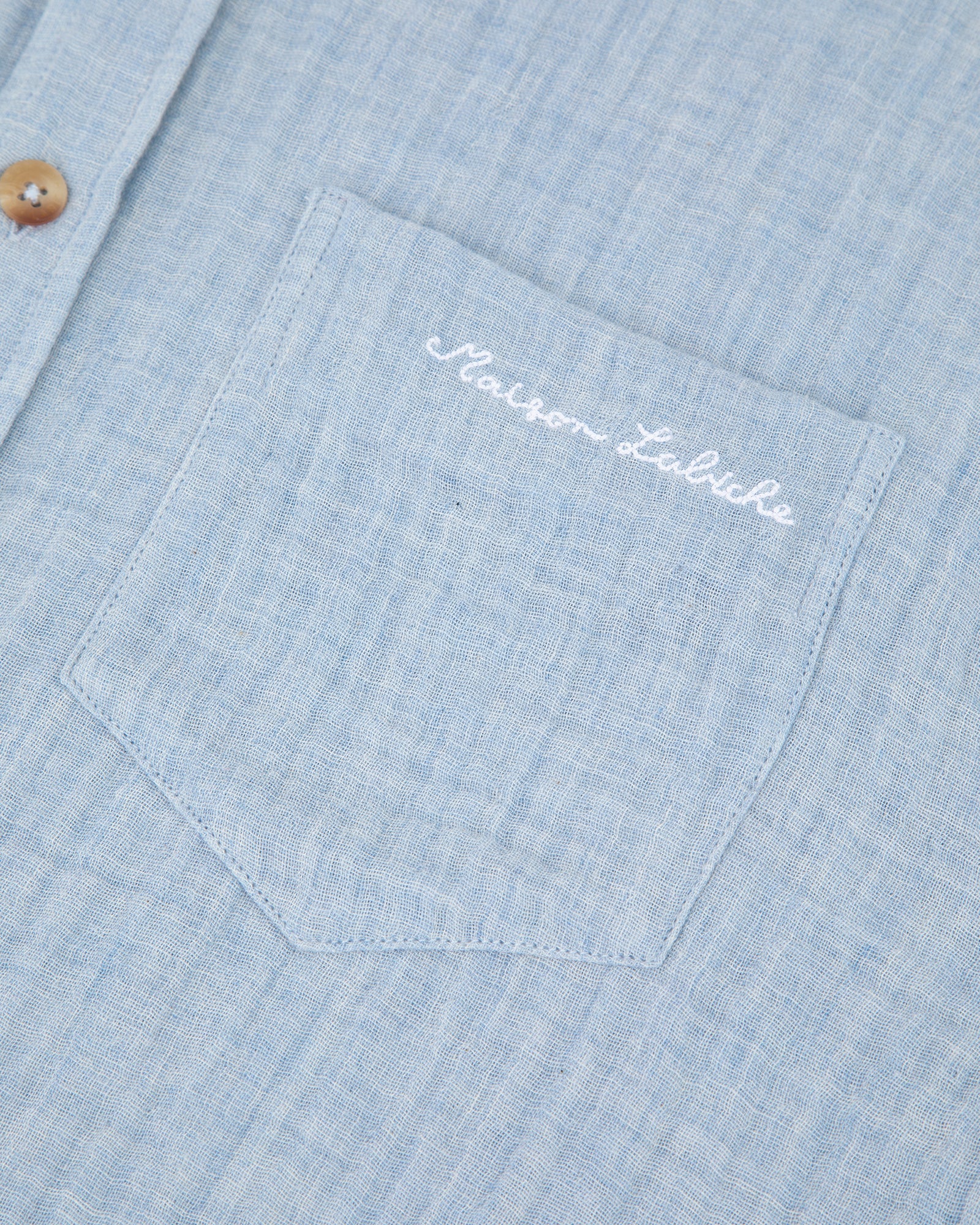 Bonne Graine “Cotton Gauze” Shirt