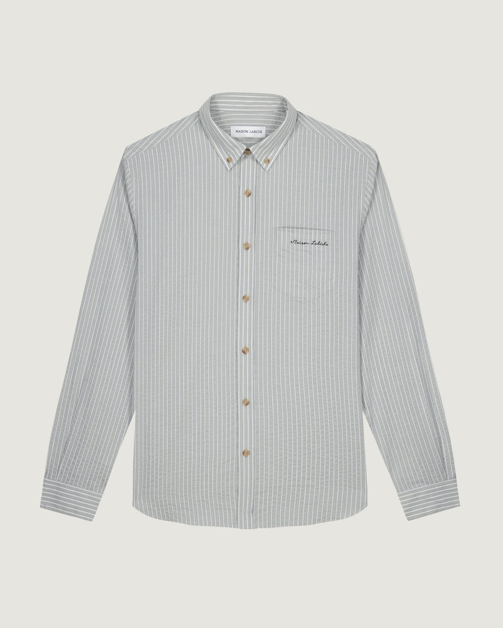 Maison Labiche "Seersucker" Bonne Graine Shirt