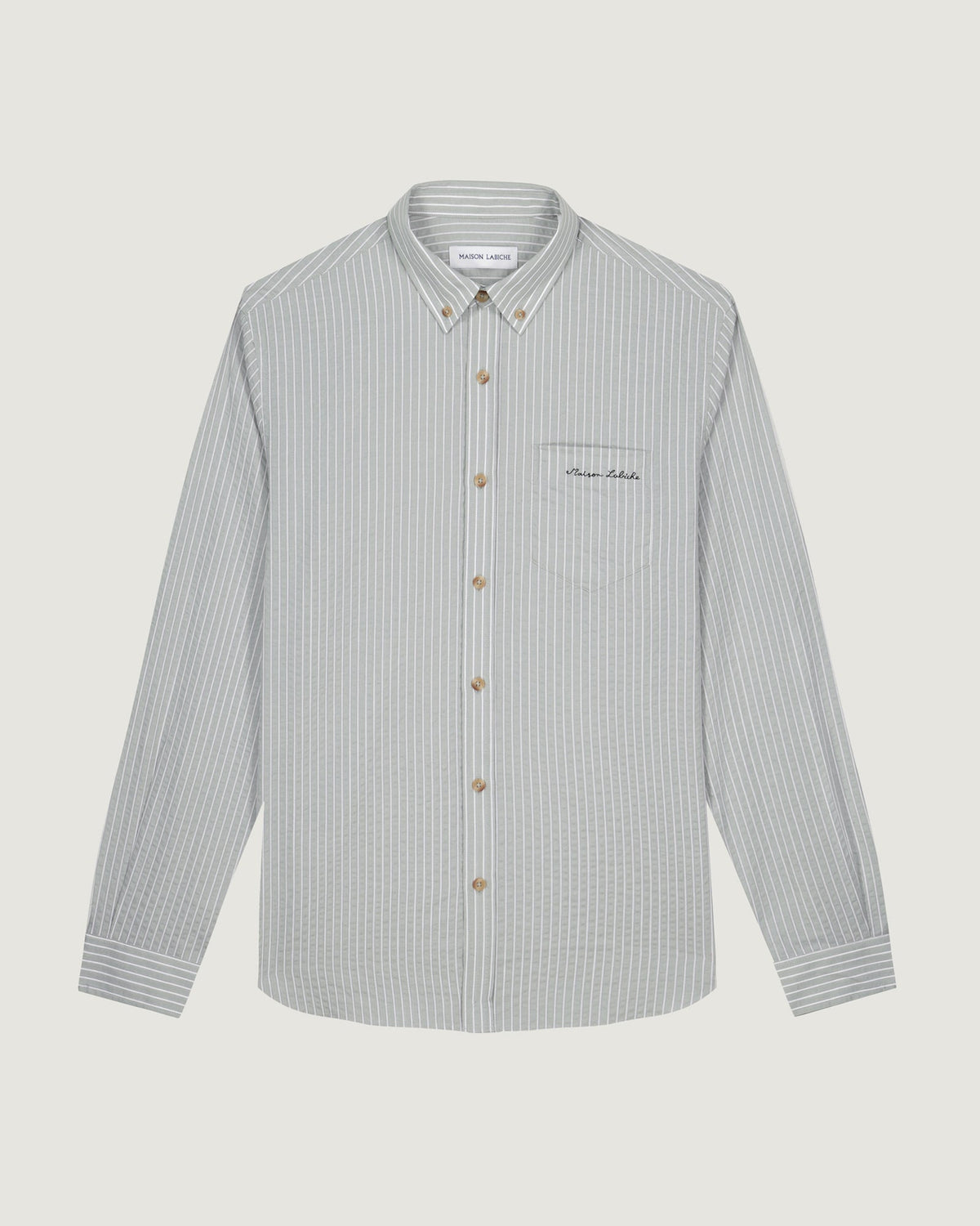 Maison Labiche "Seersucker" Bonne Graine Shirt
