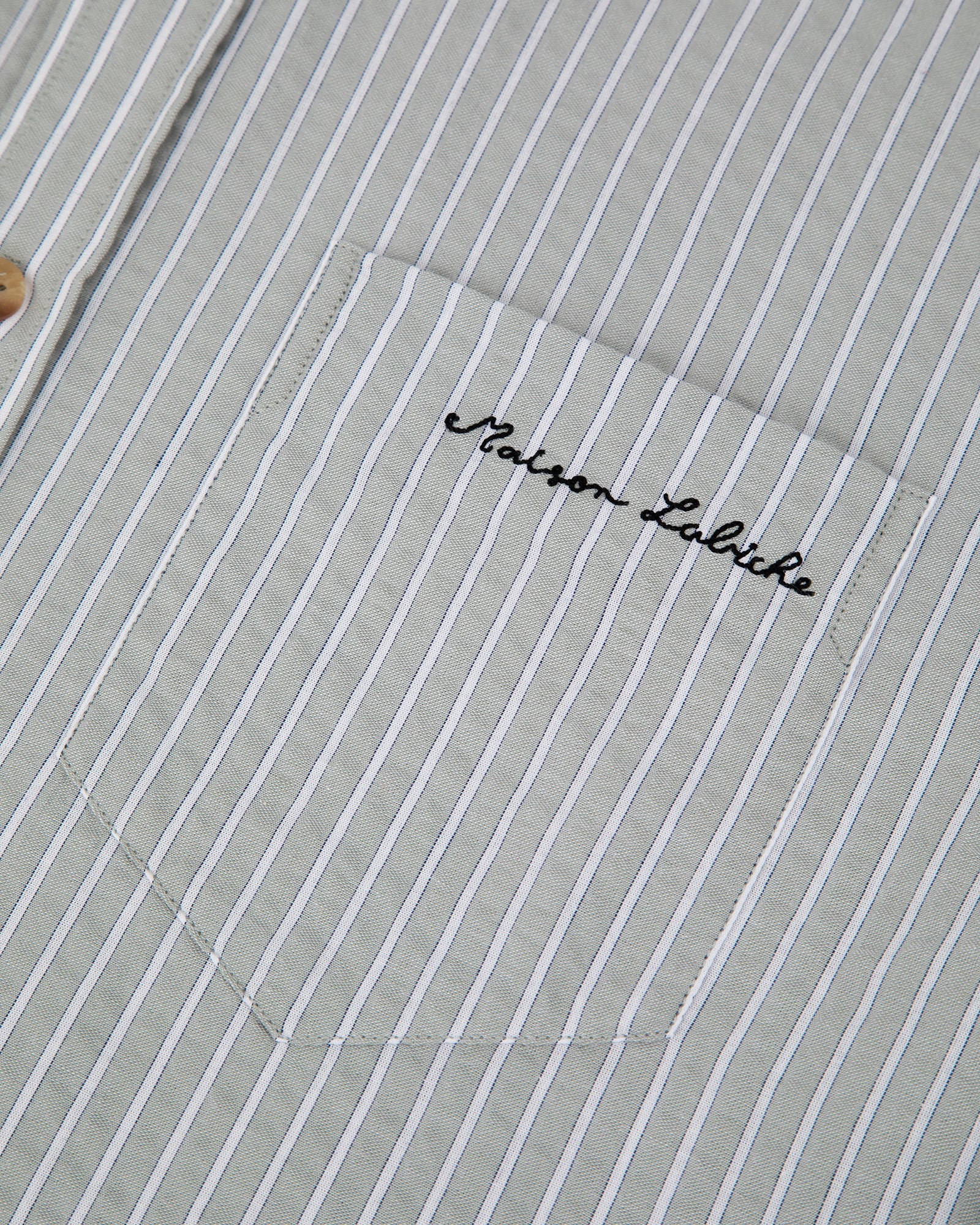Maison Labiche "Seersucker" Bonne Graine Shirt