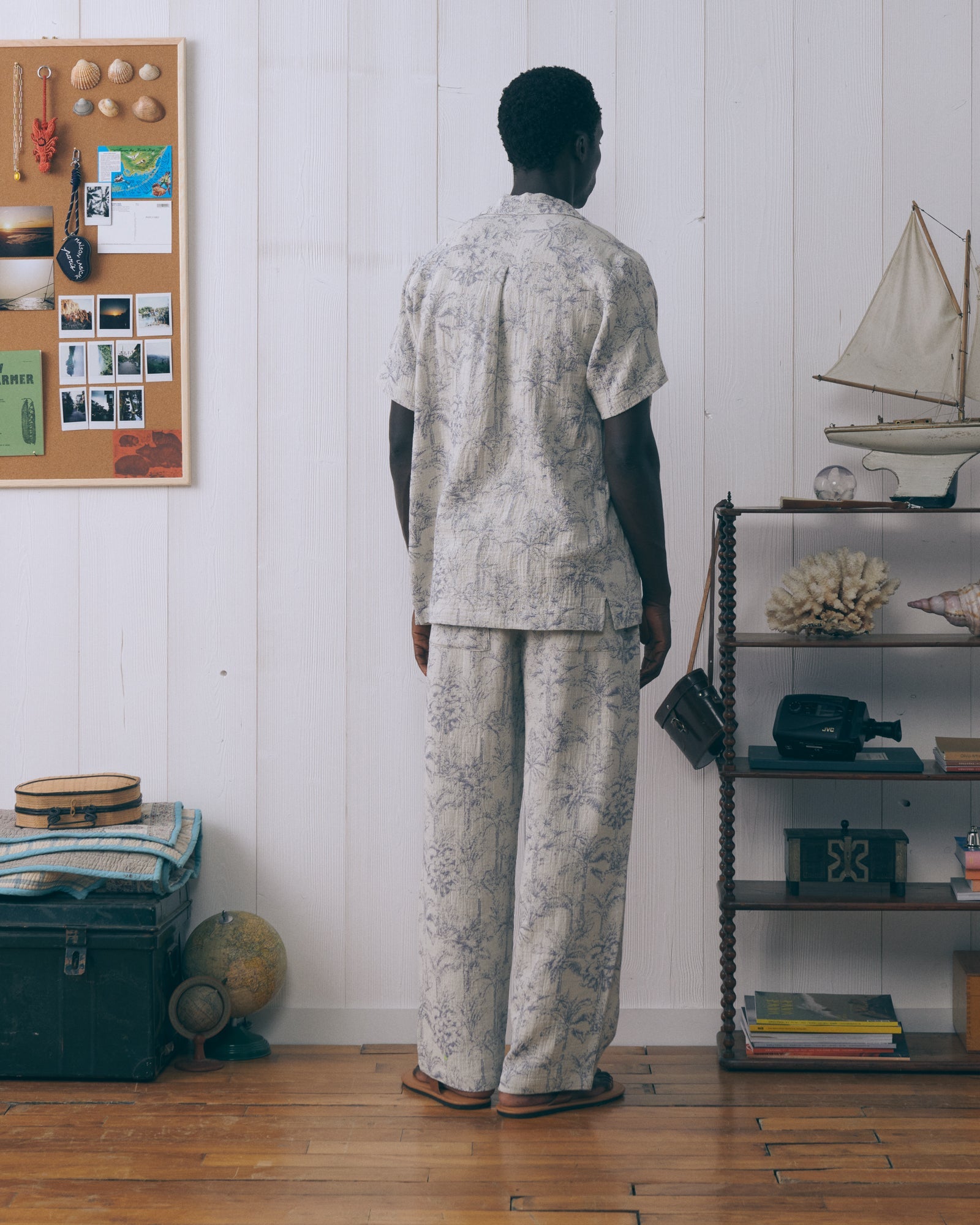 Chemise "Jacquard" Palm Tree Germain