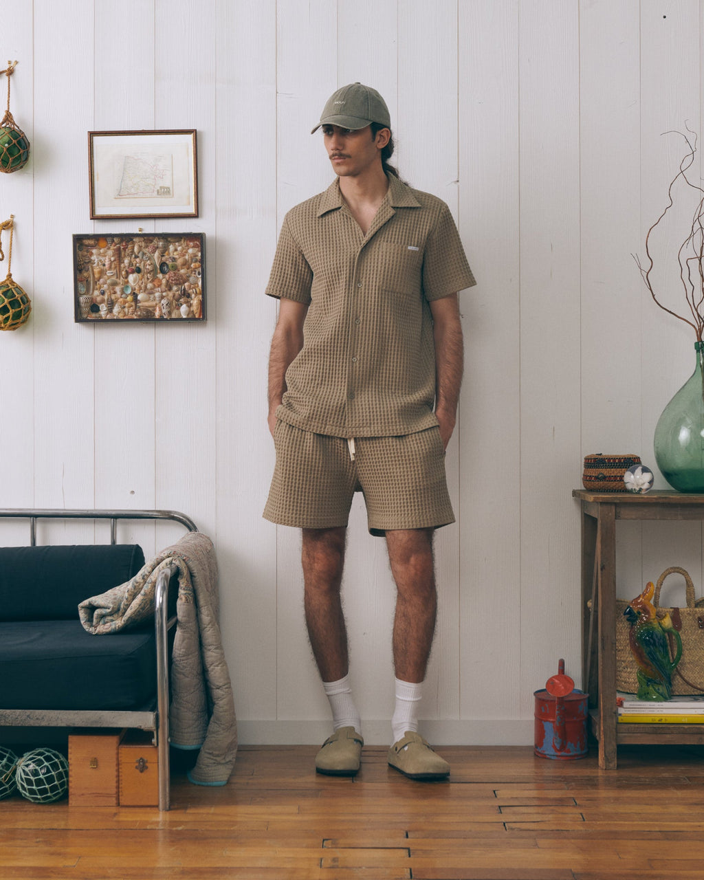 "Waffle Cotton" Germain Shirt