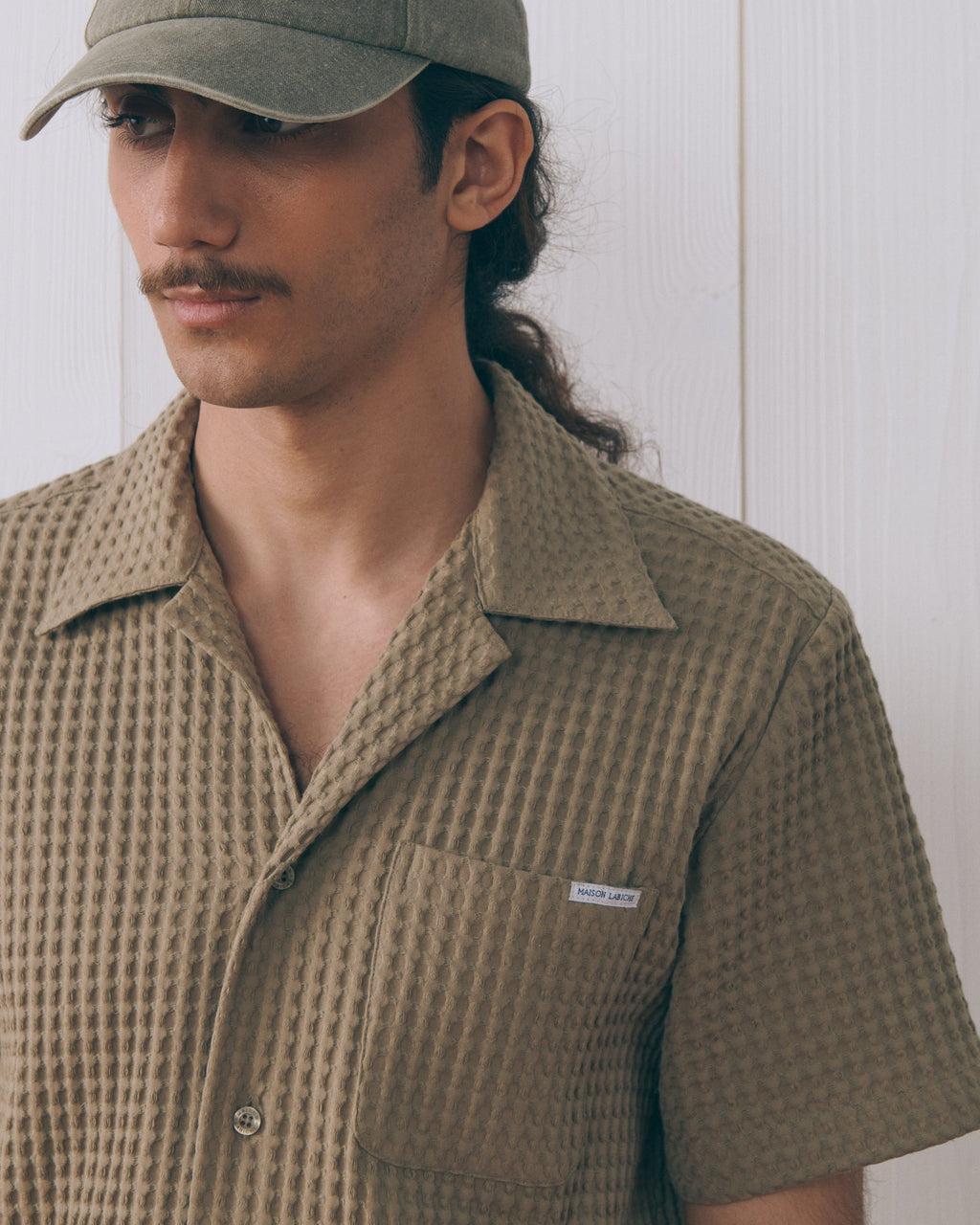 "Waffle Cotton" Germain Shirt