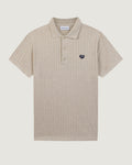 Polo Patch Coeur "Linen And Cotton" Gonnet - Homme