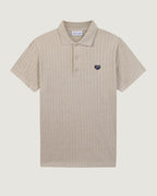 Polo Patch Coeur "Linen And Cotton" Gonnet - Homme