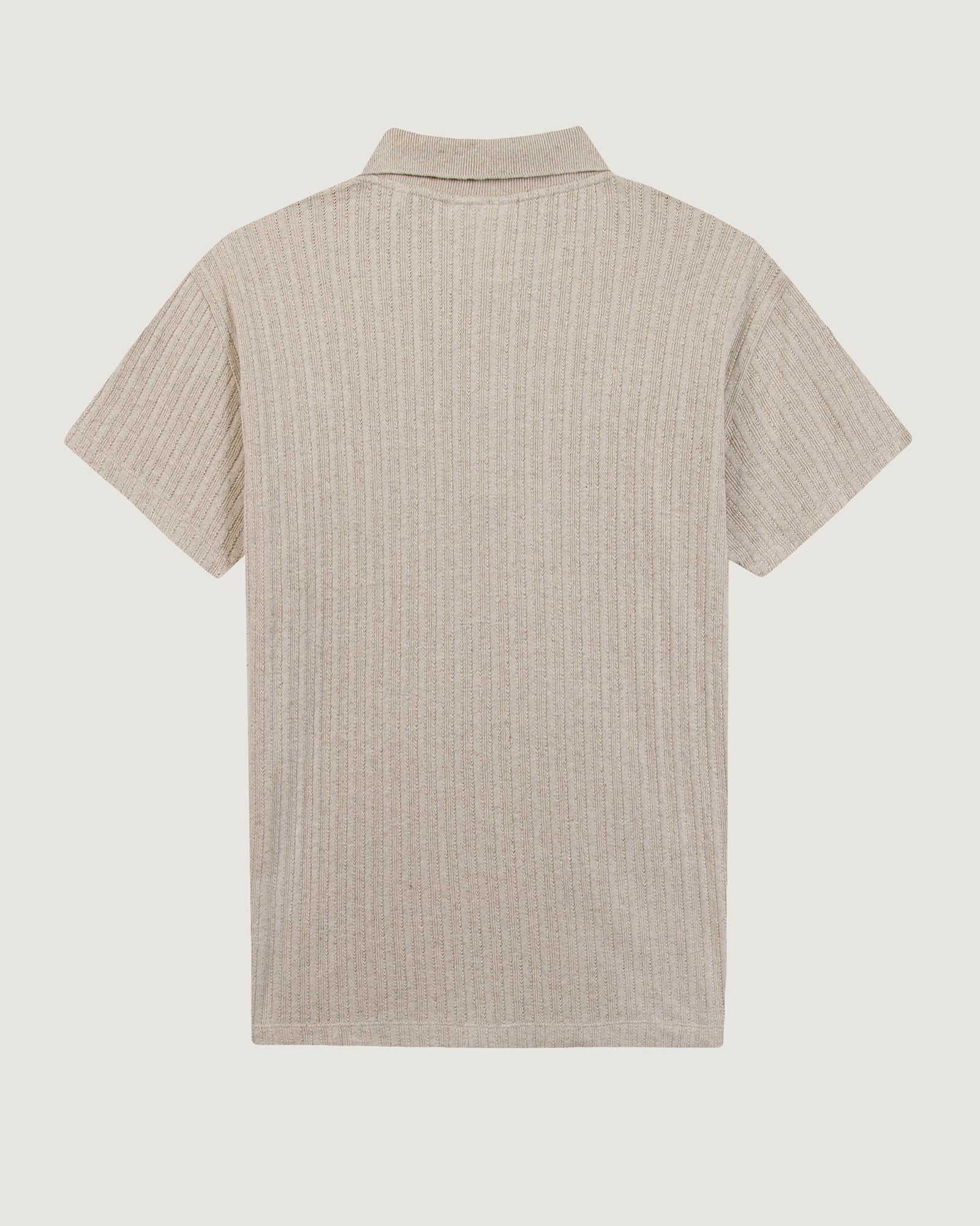 Polo Patch Coeur "Linen And Cotton" Gonnet - Homme