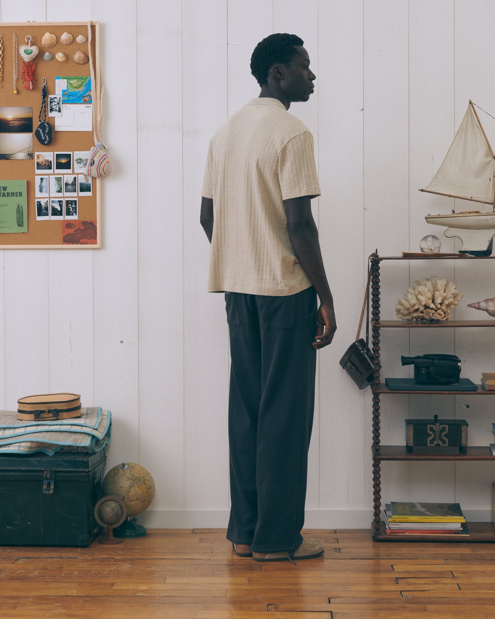 Polo Patch Coeur "Linen And Cotton" Gonnet - Homme