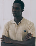 Polo Patch Coeur "Linen And Cotton" Gonnet - Homme