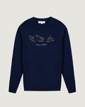 "Ski Dog" Grand Stag Wool Sweater