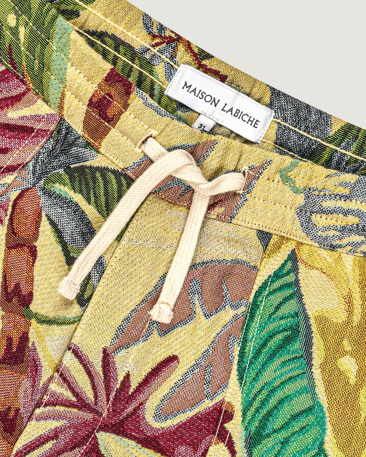 Tropical "Jacquard" Guignier Trousers