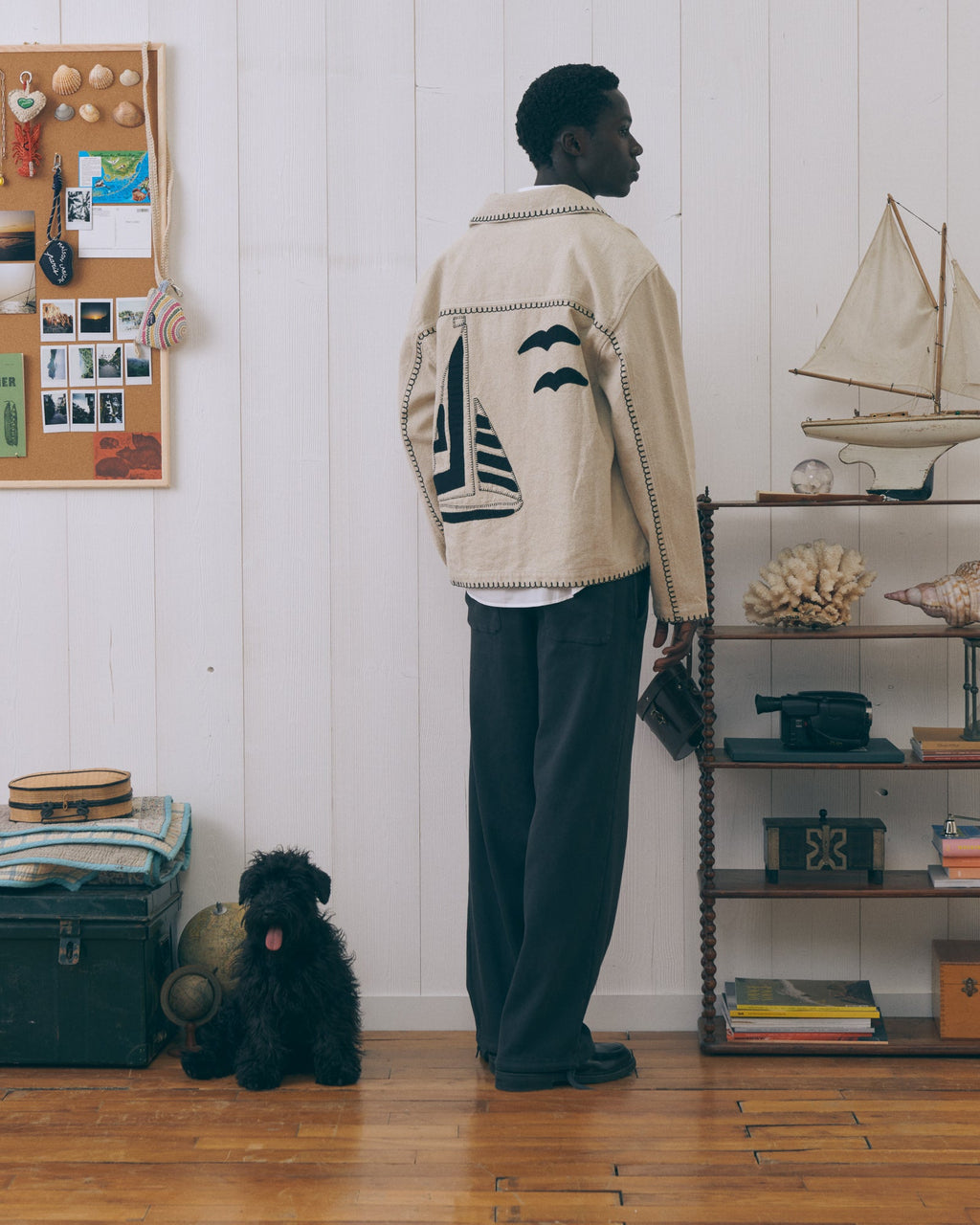 Chaqueta Sailing Boat "Linen And Cotton" Lemonnier