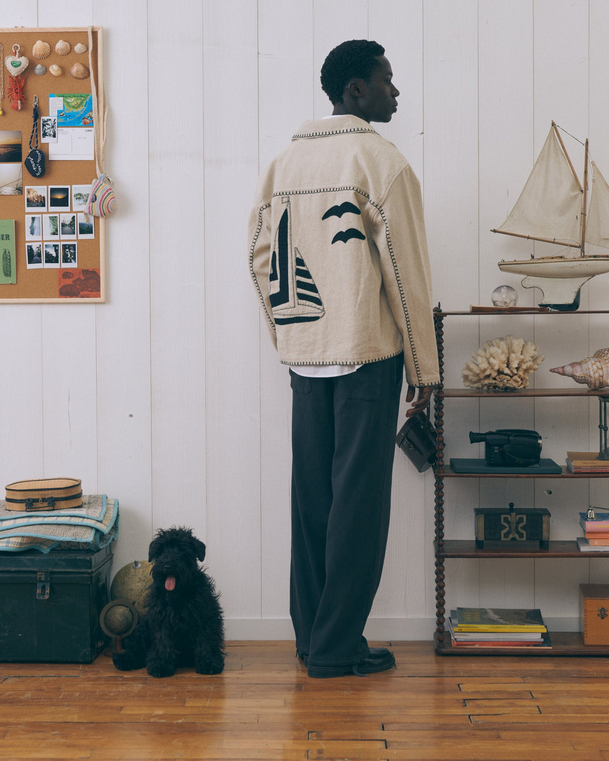 Chaqueta Sailing Boat "Linen And Cotton" Lemonnier
