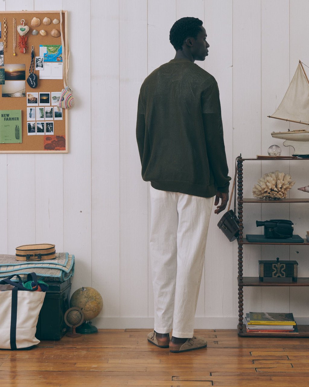 "Patch Heart" Lhomme Cardigan