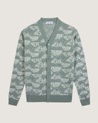 “Mountains” Lhomme Wool Cardigan