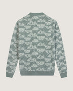 “Mountains” Lhomme Wool Cardigan
