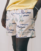 Men's "Boats" Maillot Swim Shorts
