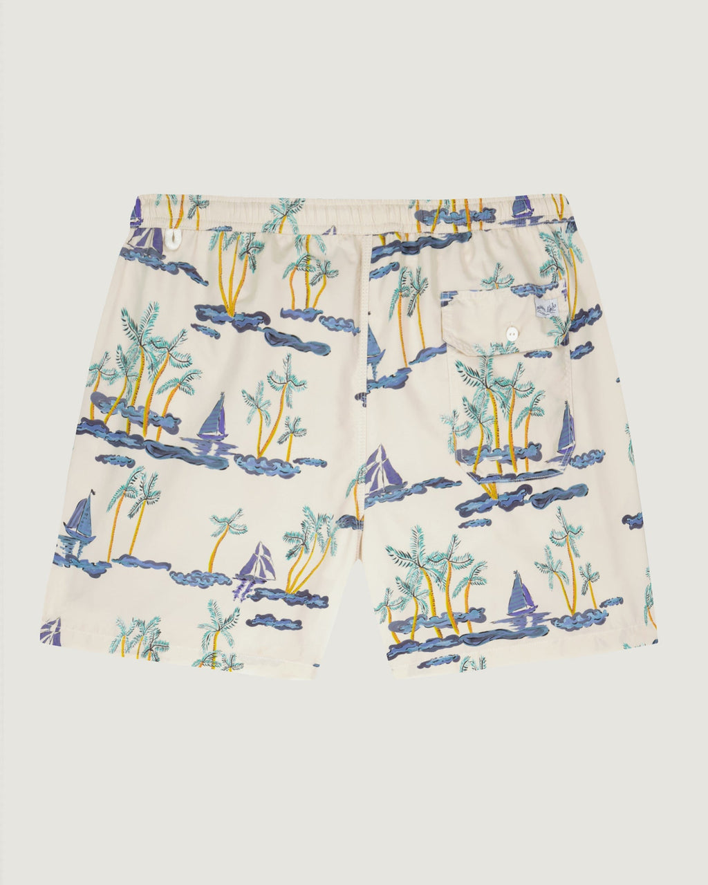 Men's "Boats" Maillot Swim Shorts