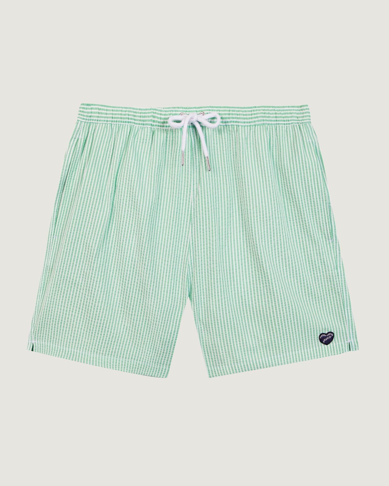 "Heart Patch" Swim Shorts