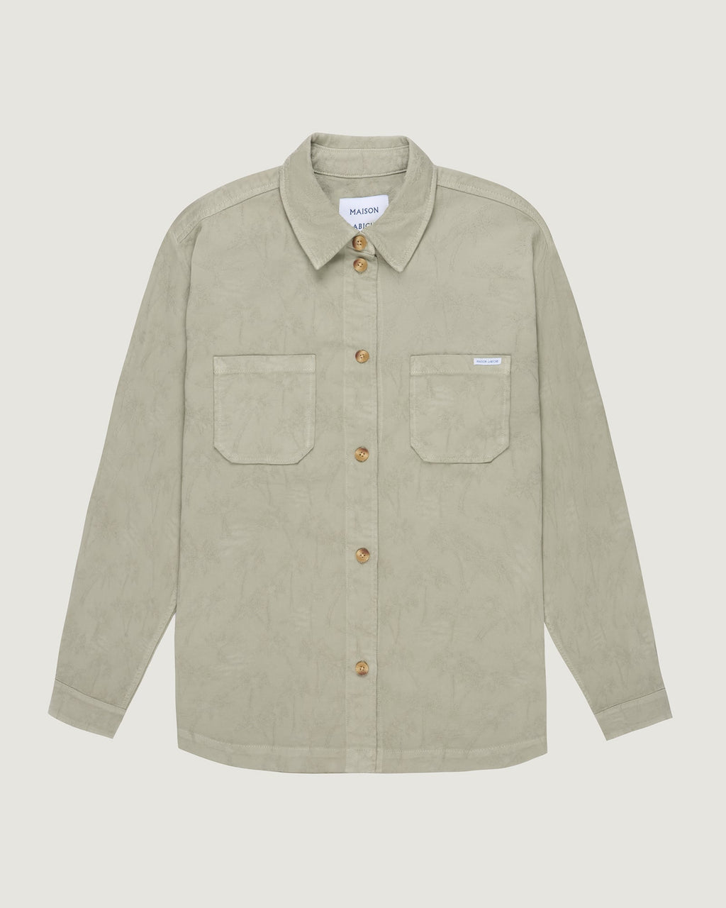 Palm Tree "Jacquard" Monge Shirt