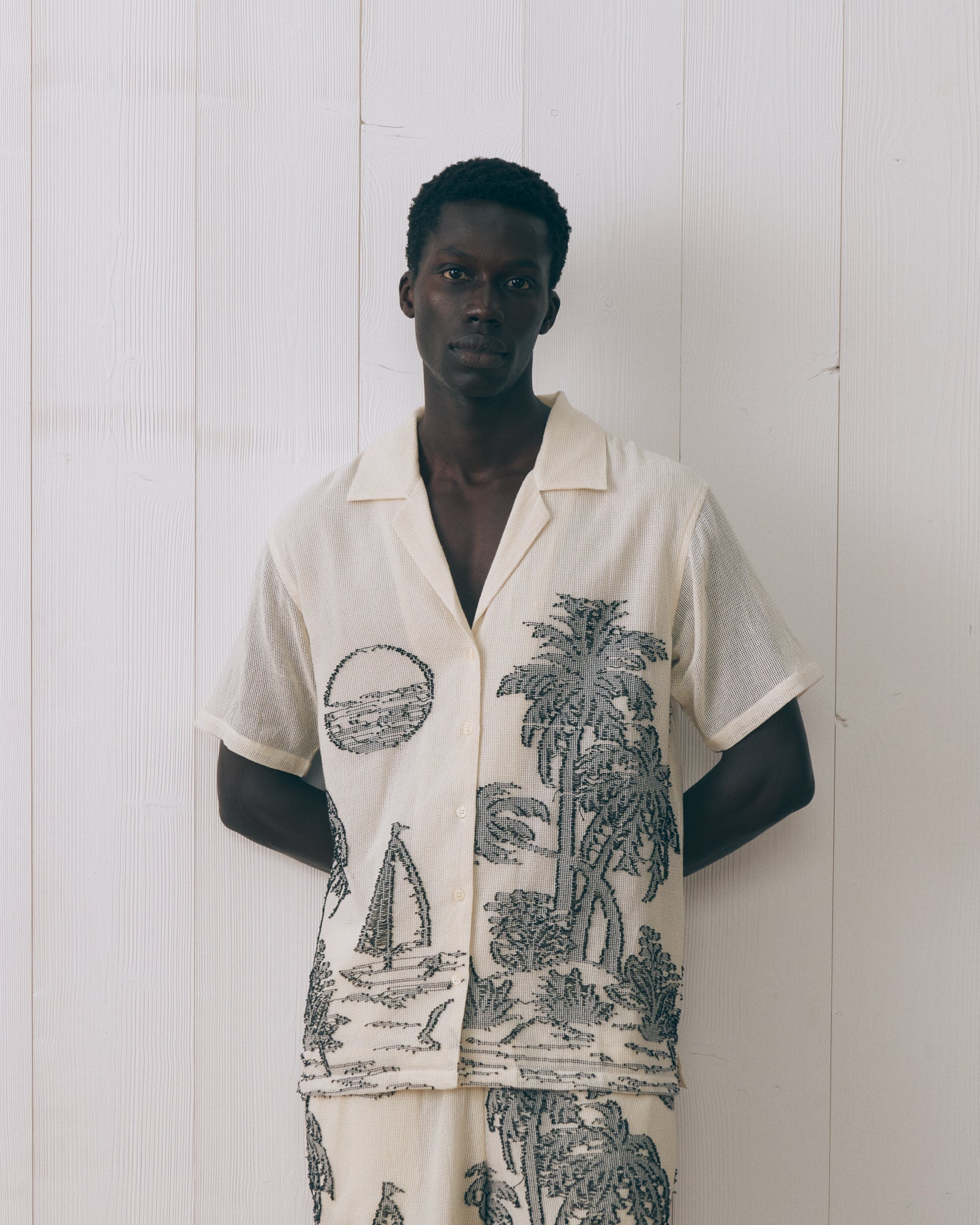 "Mesh" Gateaway Morney Shirt
