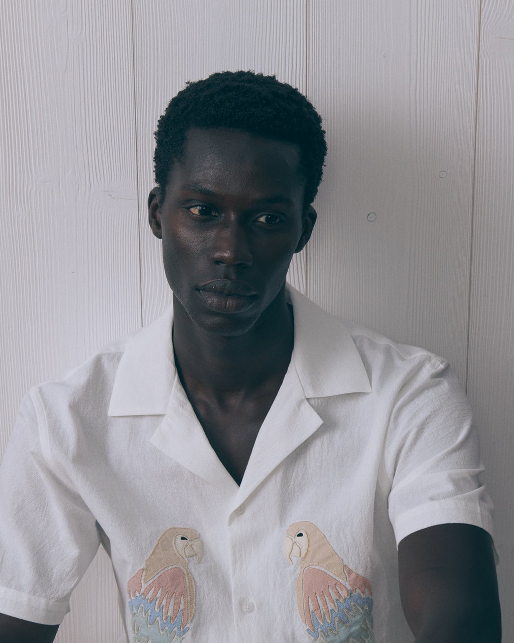 Camisa Parrots "Linen And Cotton" Morney