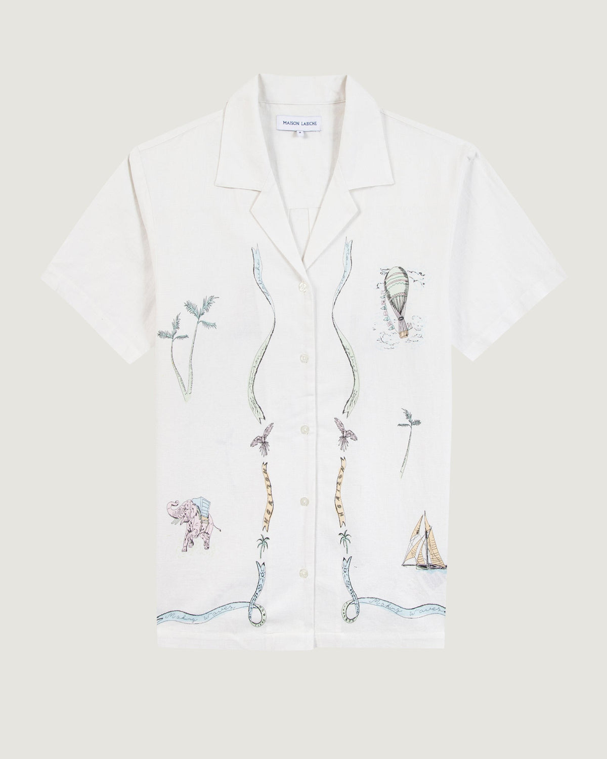 Camisa "Linen And Cotton" World Tour Morney