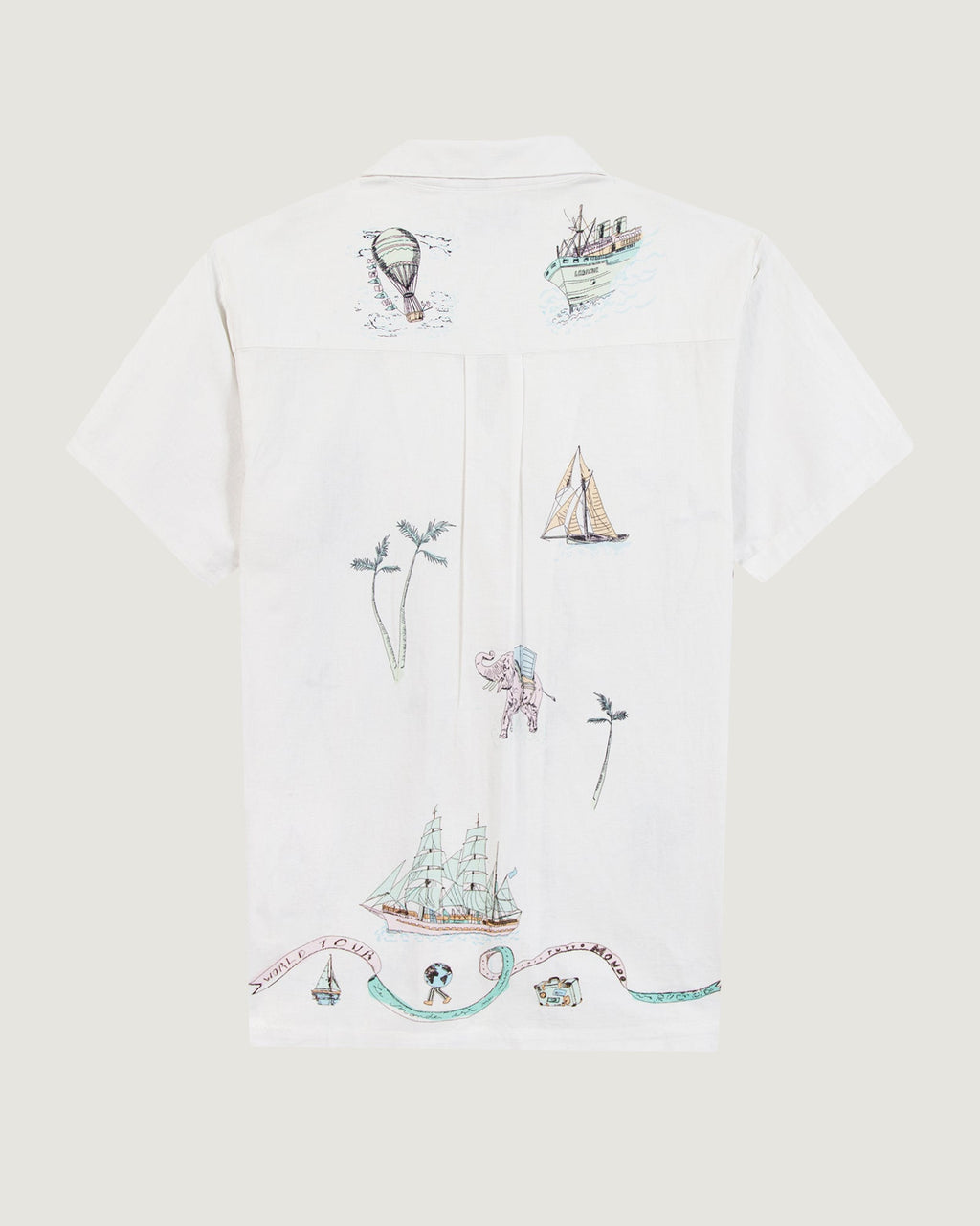 Camisa "Linen And Cotton" World Tour Morney