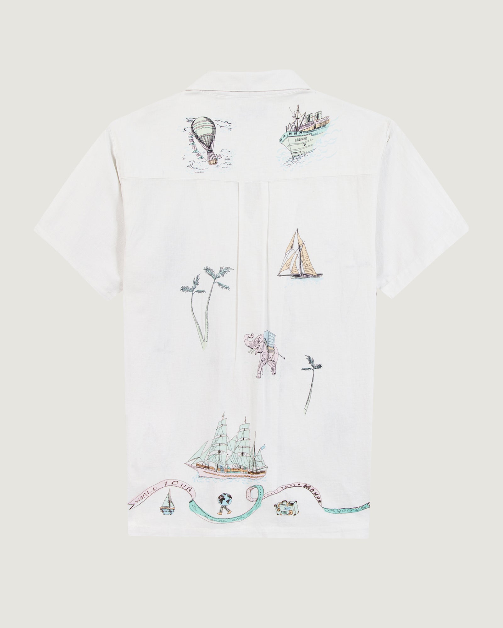 Camisa "Linen And Cotton" World Tour Morney