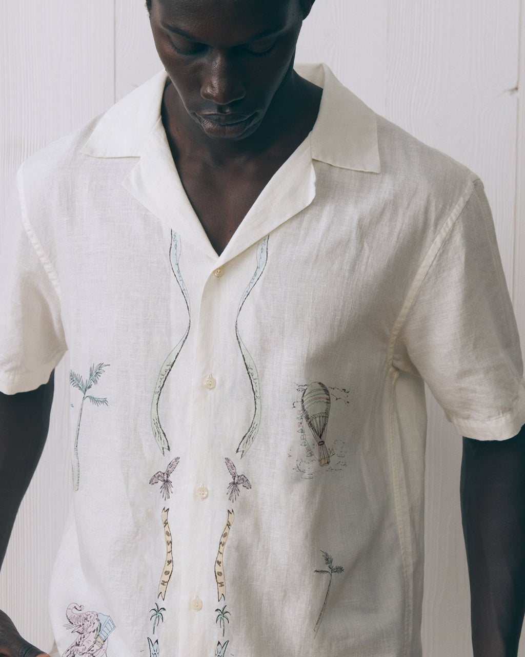 Camisa "Linen And Cotton" World Tour Morney