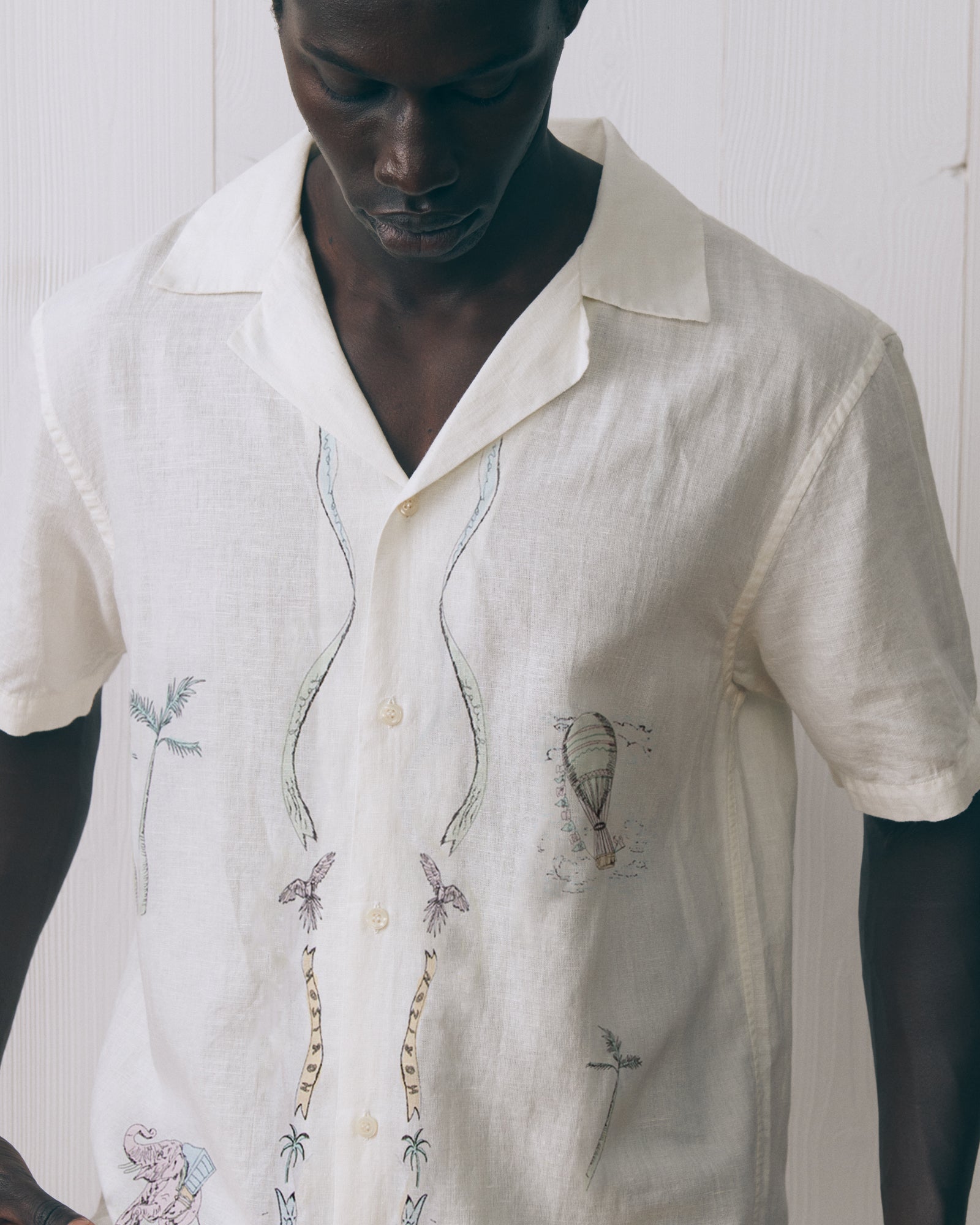 Camisa "Linen And Cotton" World Tour Morney