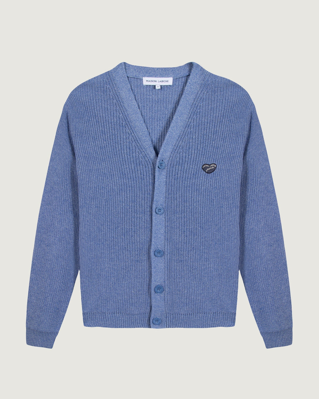 "Patch Heart" Pear Cardigan