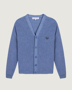 "Patch Heart" Pear Cardigan