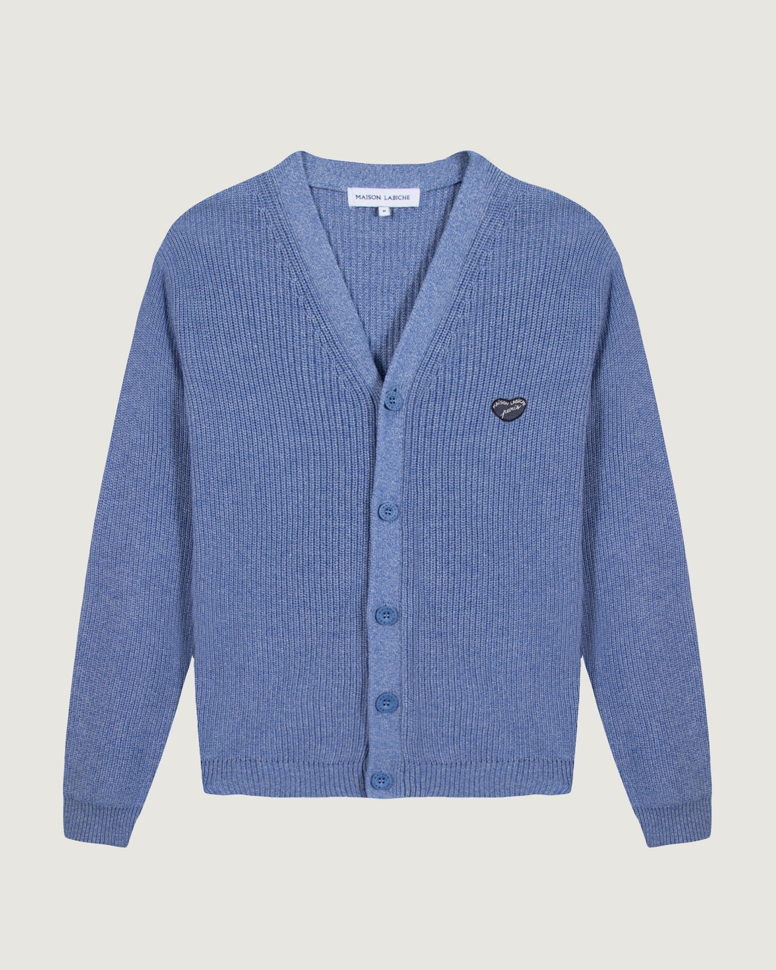 "Patch Heart" Pear Cardigan