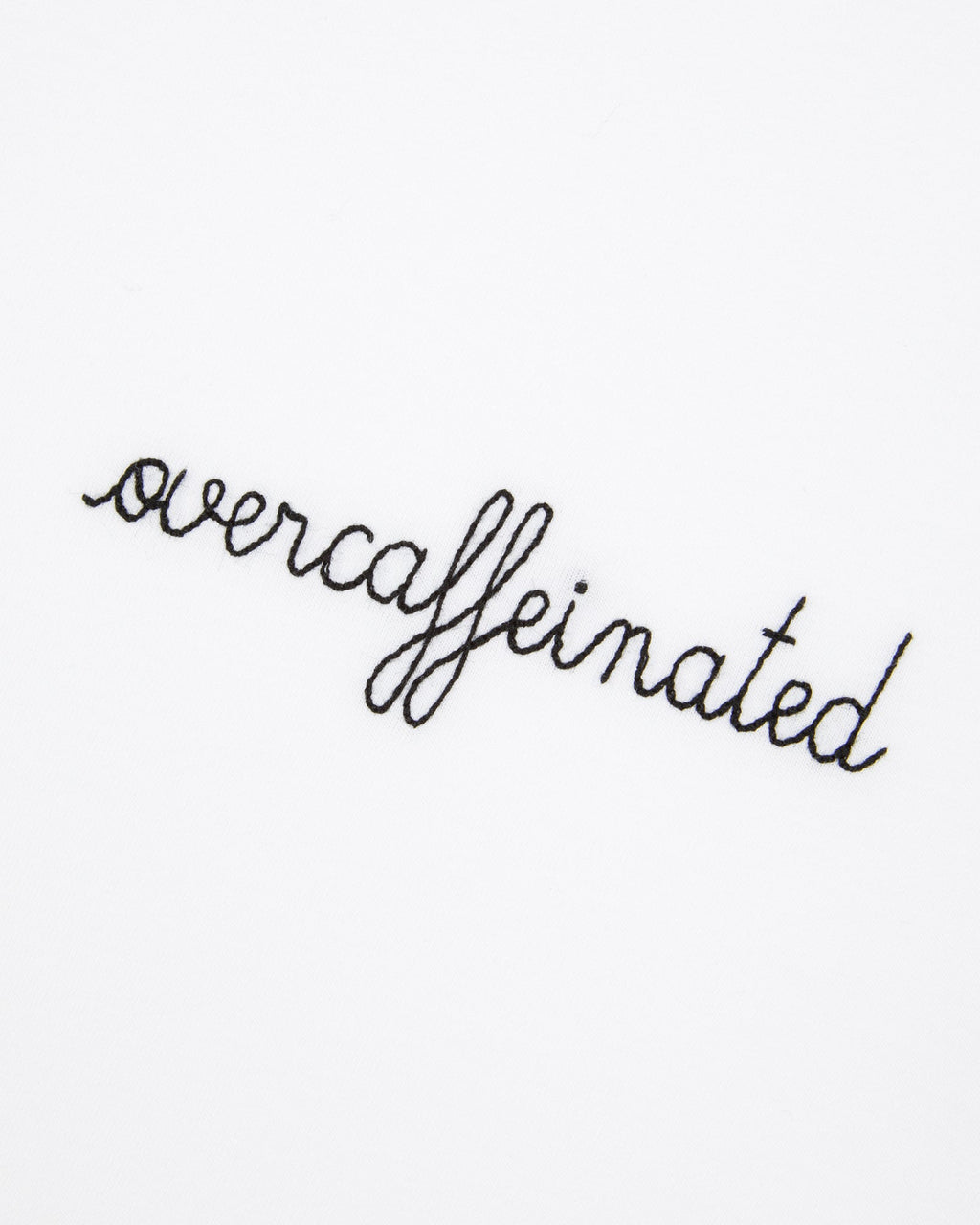 T-Shirt "Overcaffeinated" Poitou