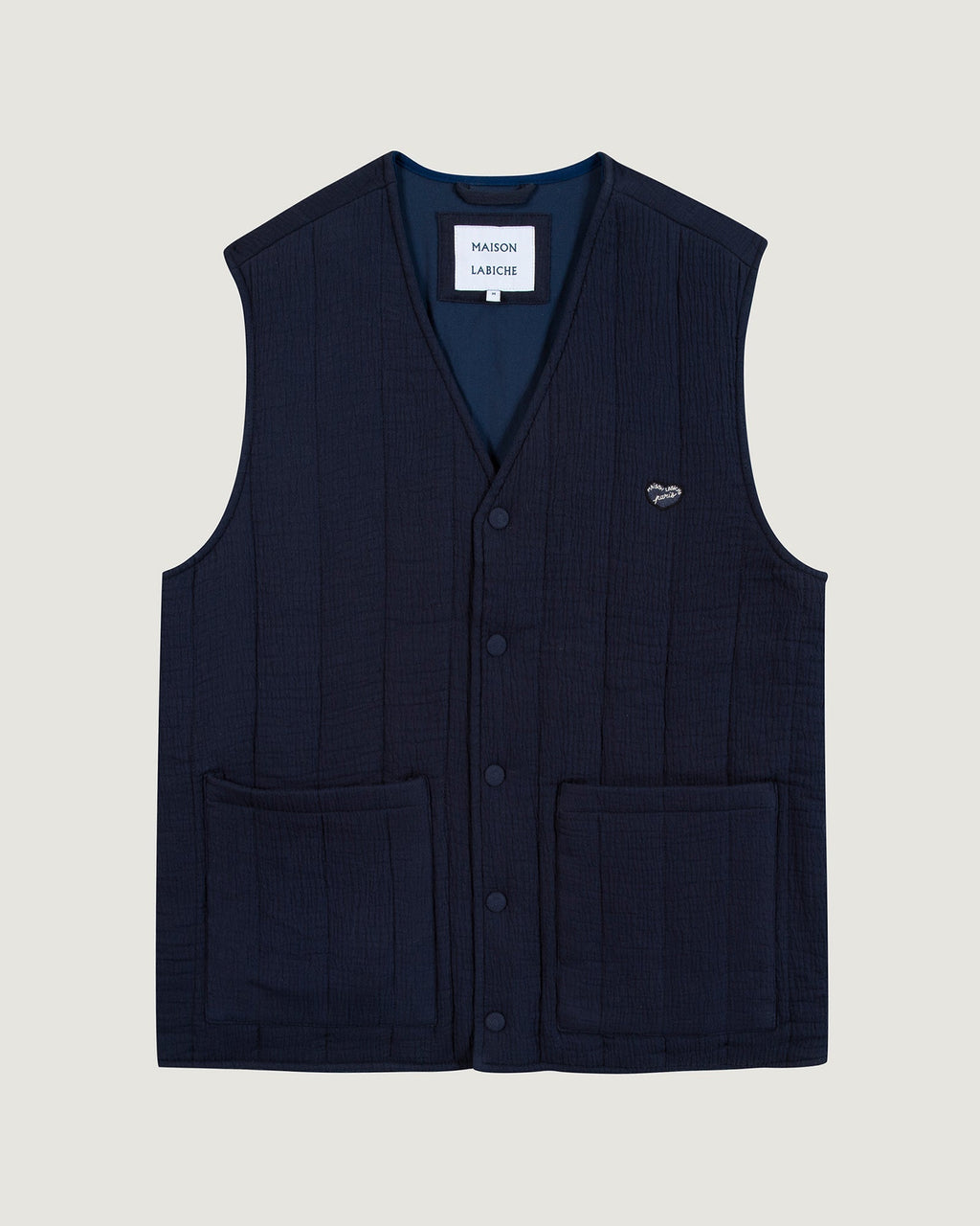 Rampal Sleeveless "Heart Patch" Jacket